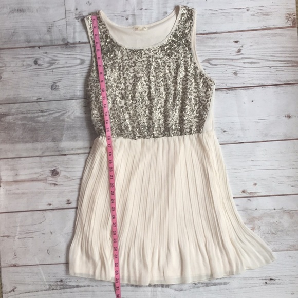 Free BF Gift! Maison Jules Sequin Pleated Dress💕 - Picture 6 of 6